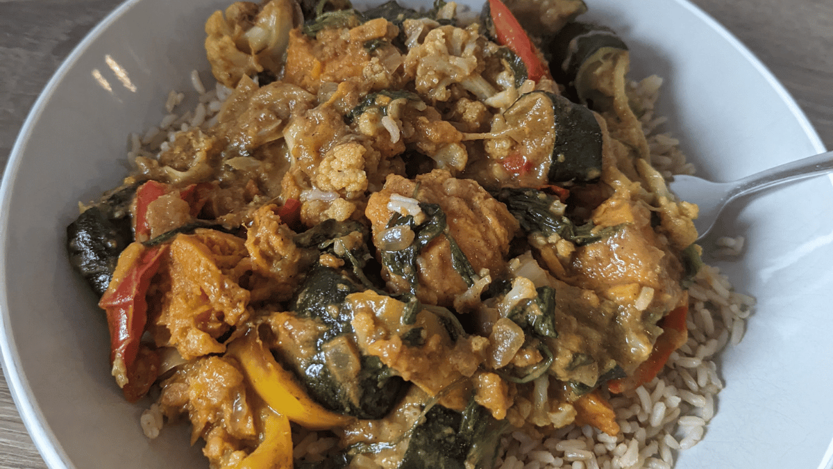 Coconut Vegetable Curry